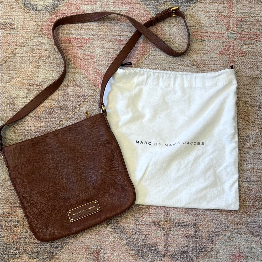 Marc By Marc Jacobs Brown Crossbody Bag